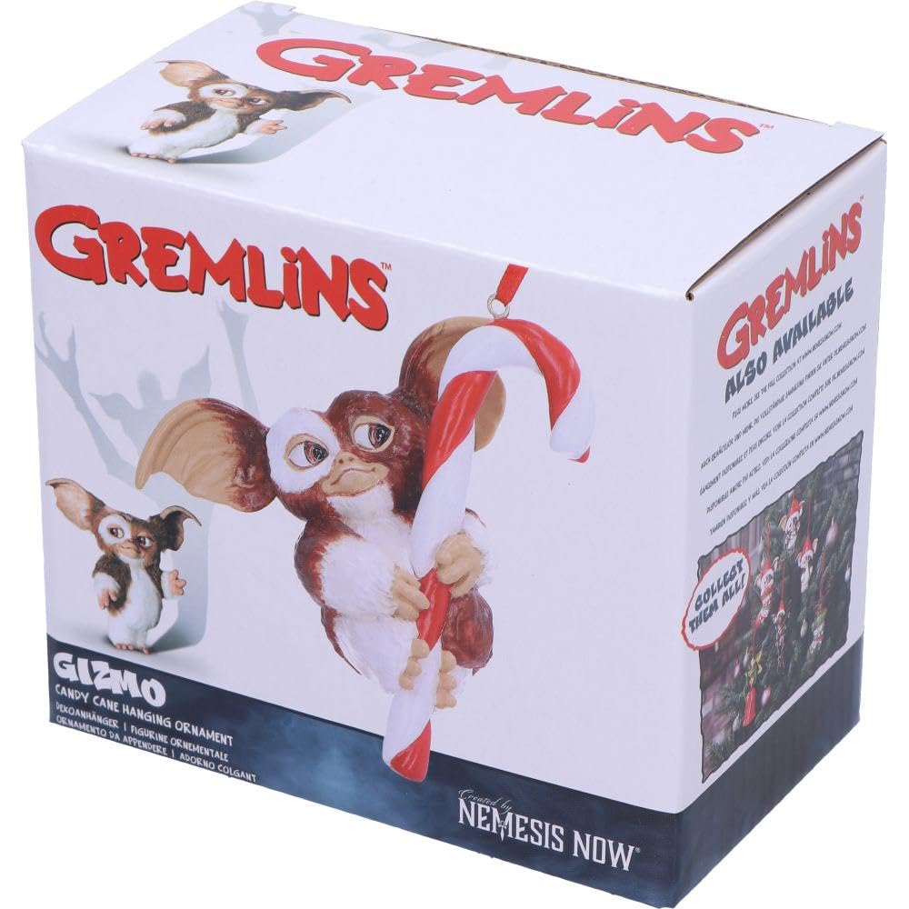 Amazon.com: Nemesis Now Gremlins Gizmo Candy Cane Hanging Ornament